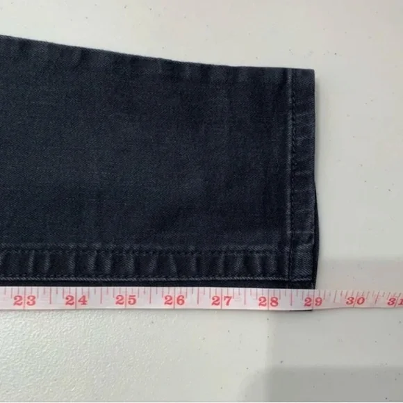 Seven 7 Womens Tummyless High Rise Skinny Jeans Size 8 Black Stretch Denim - Picture 6 of 6